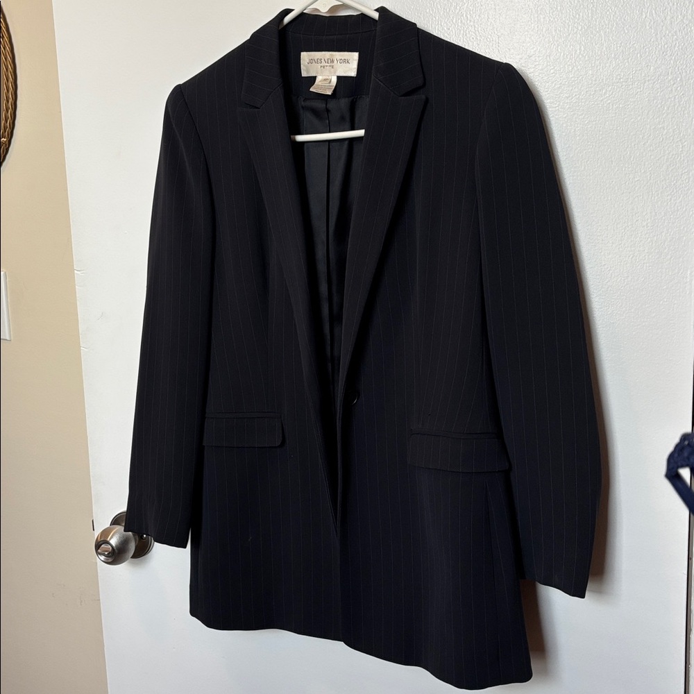 Jones New York Pinstripe Blazer